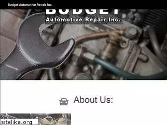 budgetautomotiverepair.com