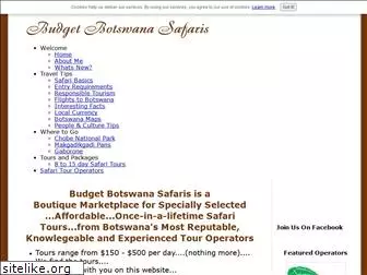 budgetbotswanasafaris.com