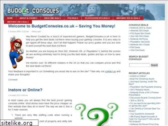 budgetconsoles.co.uk