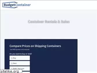 budgetcontainersales.com