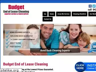 budgetendofleasecleaning.com.au