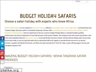 budgetholidaysafaris.com