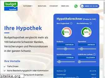 budgethypothek.ch