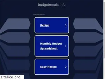 budgetmeals.info