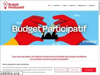 budgetparticipatifmatane.com