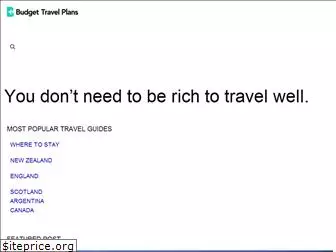 budgettravelplans.com