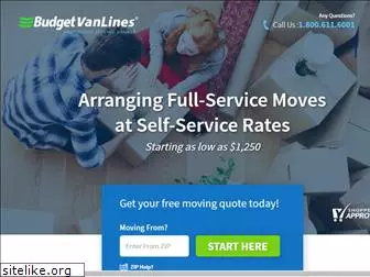 budgetvanlines.com