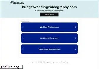 budgetweddingvideography.com