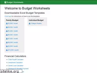 budgetworksheets.org