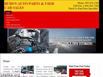 budsusedautoparts.com