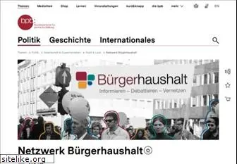 buergerhaushalt.org