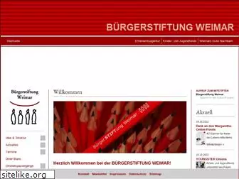 buergerstiftung-weimar.de