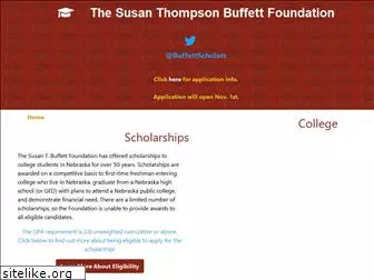 buffettscholarships.org