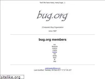 bug.org