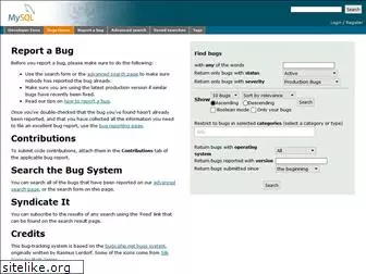 bugs.mysql.com