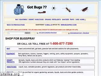 bugspraycart.com