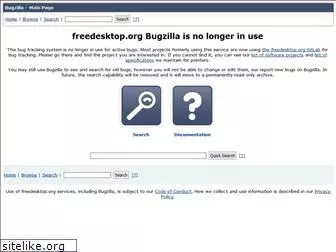 bugzilla.freedesktop.org