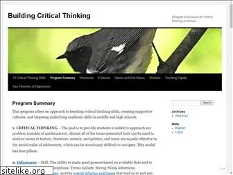 buildingcriticalthinking.com