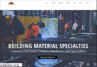 buildingmaterialspecialties.com