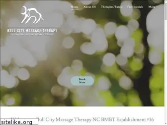 bullcitymassagetherapy.com