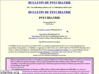 bulletindepsychiatrie.com