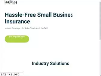 bullfroginsurance.com