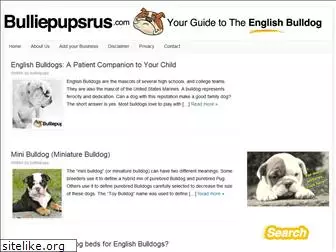 bulliepupsrus.com