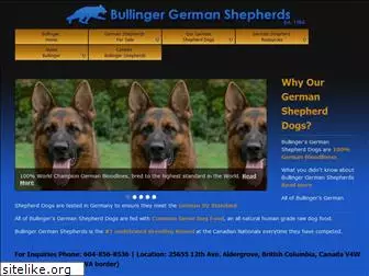 bullingergermanshepherds.com