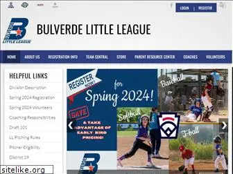 bulverdelittleleague.org