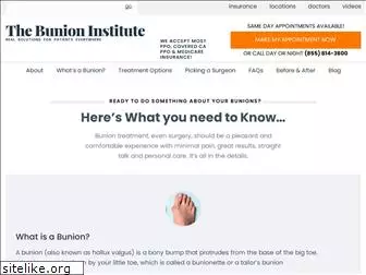 bunioninstitute.com