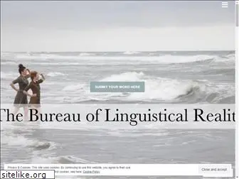 bureauoflinguisticalreality.com