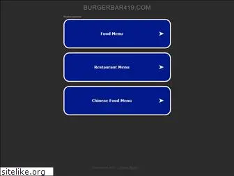 burgerbar419.com