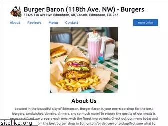 burgerbaronedmonton.com