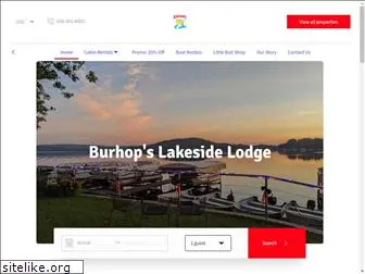 burhopslakesidelodge.com