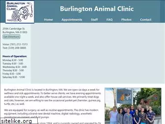 burlingtonanimalclinic.com