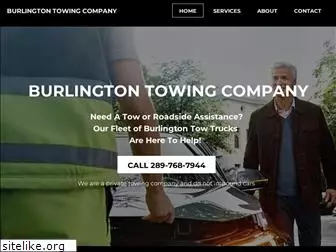 burlingtontowingcompany.com