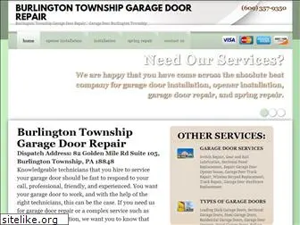 burlingtontownshipgaragedoorrepair.com