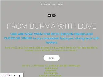 burmesekitchen.com