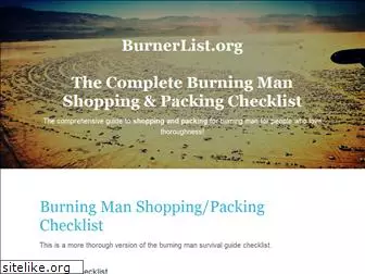 burnerlist.org