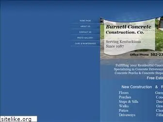 burnettconcrete.net