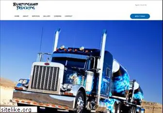 burninghamtrucking.com