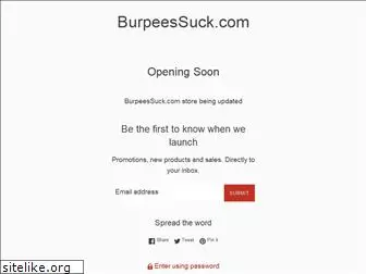 burpeessuck.com