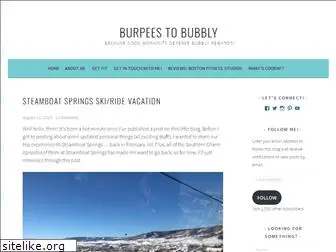 burpeestobubbly.com