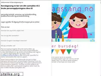 bursdagssang.no