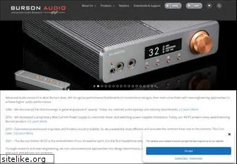 bursonaudio.com