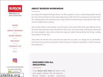 bursonworkwear.com