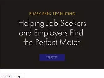 busbyparkrecruiting.com