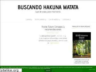 buscandohakunamatata.com