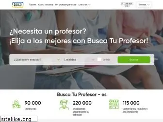 buscatuprofesor.es