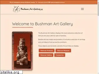 bushmanart-gallery.com